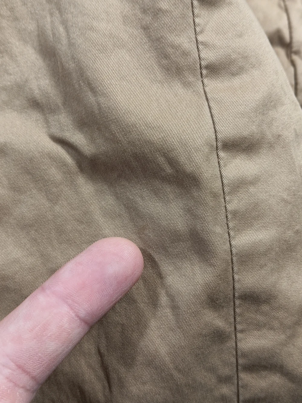 J. Crew Jacket Mens Small Tan Broken In Chino Blazer 3 Button Sport Coat Preppy
